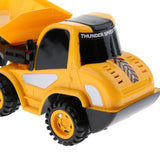 Max Pull Back Vehicle Construction Truck Model Toy Kids Gift Transport Truck