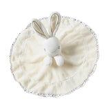 Maxbell Baby Bunny Security Blanket Plush Comforter Sleep Stuffed Toy White