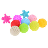 Maxbell 10pcs Baby Soft Mullein Ball Artifact Massage Toy for Ball Games