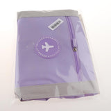 Maxbell Nylon Foldable Travel Duffel Bag Luggage Sports Gym Waterproof Tote Bag Light Purple