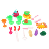 Maxbell 25 Piece Kitchen Toys Kids Cookware Playset Chef Toy Pretend Play