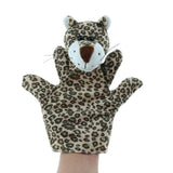 Maxbell Story Learning Kids Zoo Plush Toy Animal Hand Glove Puppets Leopard