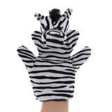Maxbell Story Learning Kids Zoo Plush Toy Animal Hand Glove Puppets Zebra