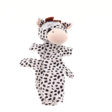 Maxbell Soft Plush Animal Hand Puppets for Kids Adults Imaginative Play Gift Cow