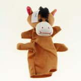 Maxbell Soft Plush Animal Hand Puppets for Kids Adults Imaginative Play Gift Horse