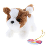 Max Electronic Plush Dog Robot Toy Walk Bark Wag tail Kids Gift Saint Bernard