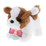 Max Electronic Plush Dog Robot Toy Walk Bark Wag tail Kids Gift Saint Bernard