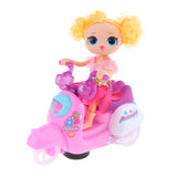 Maxbell Doll Ride On Motorbike Motorcycle Tricycle Style Electric Toy For Baby Gift