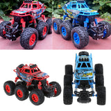 Maxbell Alloy 6 WD Climbing Vehicle Pull Back Car Toy for Kids Adults Red