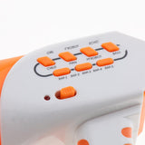 Max Mini Voice Changer Megaphone Speaker for Kids Prank Toy Party Favor Orange
