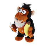 Maxbell 10.63 inch Electronic Plush Stuffed Animal Developmental Baby Toy - Crazy Crying Monkey, Don Not Take Its Banana