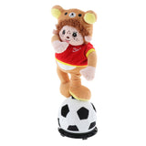 Maxbell Interactive Dancing Football Doll Plush Stuffed Animal Electronic Pets Figure Model Toy Home Desk Decor Ornament - Baby Bear