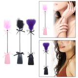 Maxbell French Feather ticklers whips floggers Games Teaser Soft for Lovers Pets Night Pink