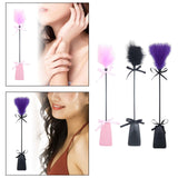 Maxbell French Feather ticklers whips floggers Games Teaser Soft for Lovers Pets Night Pink