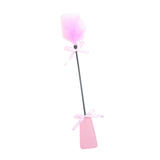 Maxbell French Feather ticklers whips floggers Games Teaser Soft for Lovers Pets Night Pink