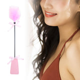 Maxbell French Feather ticklers whips floggers Games Teaser Soft for Lovers Pets Night Pink