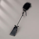 Maxbell French Feather ticklers whips floggers Games Teaser Soft for Lovers Pets Night Black