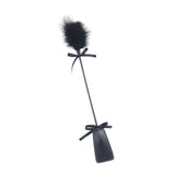 Maxbell French Feather ticklers whips floggers Games Teaser Soft for Lovers Pets Night Black