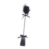 Maxbell French Feather ticklers whips floggers Games Teaser Soft for Lovers Pets Night Black
