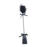 Maxbell French Feather ticklers whips floggers Games Teaser Soft for Lovers Pets Night Black