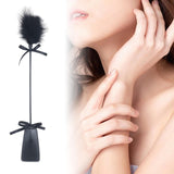 Maxbell French Feather ticklers whips floggers Games Teaser Soft for Lovers Pets Night Black