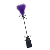 Maxbell French Feather ticklers whips floggers Games Teaser Soft for Lovers Pets Night Violet