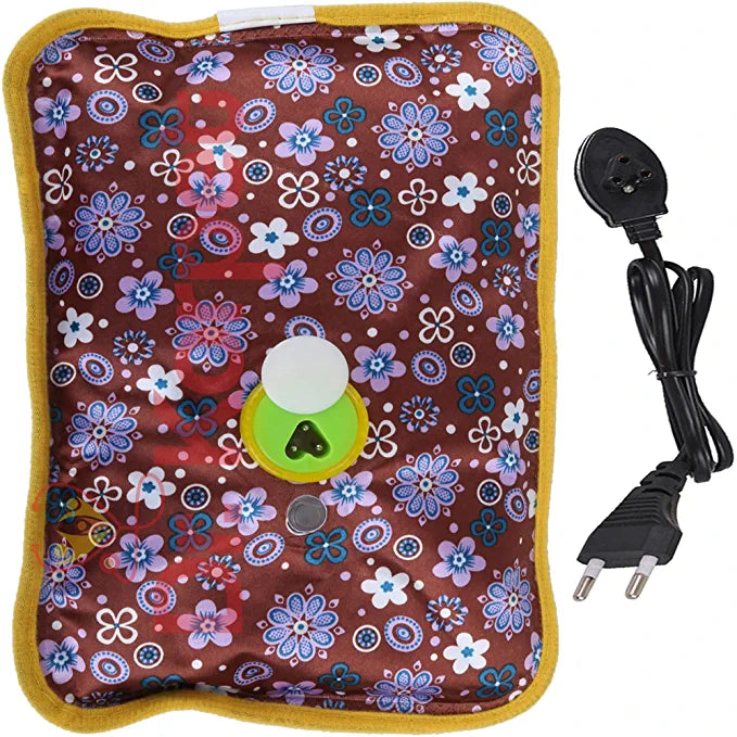 Maxbell Rechargeable heating pad electric for pain relief, heating pad auto cut, heating pad for back pain, electric pad for pain relief (any/random color & design ) (Pack of 1)