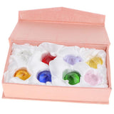 8Pcs K9 Crystal Diamond Set, Kids Treasure Gemstone Toy, Birthstone, Paperweight, Home Decor - Aladdin Shoppers