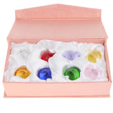 8Pcs K9 Crystal Diamond Set, Kids Treasure Gemstone Toy, Birthstone, Paperweight, Home Decor - Aladdin Shoppers