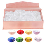 8Pcs K9 Crystal Diamond Set, Kids Treasure Gemstone Toy, Birthstone, Paperweight, Home Decor - Aladdin Shoppers