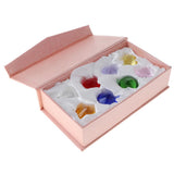 8Pcs K9 Crystal Diamond Set, Kids Treasure Gemstone Toy, Birthstone, Paperweight, Home Decor - Aladdin Shoppers