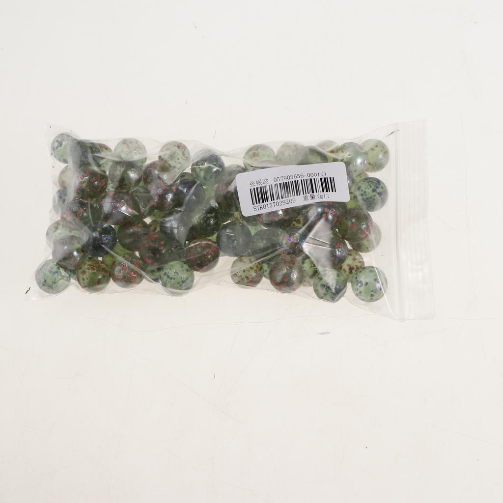 90Pcs 16mm Green Glass Marbles Balls Vintage Toys Game For - Aladdin Shoppers