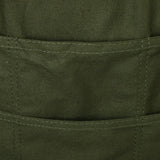 Adjustable Canvas Apron with Multi Pocket and Waist Ties, 26x10", Men & Women Bib Apron for Cooking, Baking, Crafting, Gardening, Painting, Drawing - Aladdin Shoppers