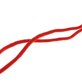 Adjustable Skipping Jump Rope Wooden Handle Rope Fitness Equipment - Red - Aladdin Shoppers