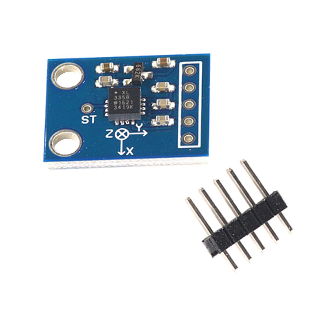 thumbnail image 2 of ADXL335 ADXL337 3-Axis Analog Output Accelerometer Transducer LilyPad Module DIY 2 of 9