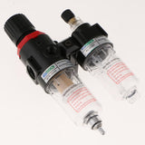 AFC2000 1/4'' Air Filter Regulator Moisture Trap Pressure Gauge Compressor - Aladdin Shoppers
