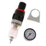 AFR2000 1/4'' Air Filter Regulator Moisture Trap Pressure Gauge Compressor - Aladdin Shoppers