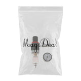 AFR2000 1/4'' Air Filter Regulator Moisture Trap Pressure Gauge Compressor - Aladdin Shoppers
