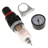 AFR2000 1/4'' Air Filter Regulator Moisture Trap Pressure Gauge Compressor - Aladdin Shoppers