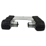 Aluminum Alloy Strong Motor Tank Car Chassis Track Crawler Kit for Arduino DIY Robot Science Educational Toy - Aladdin Shoppers