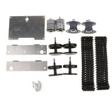 Aluminum Alloy Strong Motor Tank Car Chassis Track Crawler Kit for Arduino DIY Robot Science Educational Toy - Aladdin Shoppers