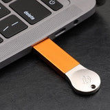 Aluminum Alloy USB 2.0 Flash Drive Memory Stick Data Storage Gold 512M - Aladdin Shoppers