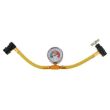 Auto Accessory R134A Car A/C Refrigerants Recharge Hose Charging Pipe With Gauge 200PSI - Aladdin Shoppers