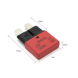 Automatic Resettable Fuse Blade Circuit Breaker Auto Marine 10A 24V - Aladdin Shoppers