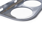 AutoMeter Triple Gauge Mounting Panel Bracket Under Dash Mount Holder Sliver - Aladdin Shoppers