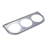 AutoMeter Triple Gauge Mounting Panel Bracket Under Dash Mount Holder Sliver - Aladdin Shoppers