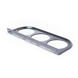 AutoMeter Triple Gauge Mounting Panel Bracket Under Dash Mount Holder Sliver - Aladdin Shoppers