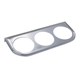 AutoMeter Triple Gauge Mounting Panel Bracket Under Dash Mount Holder Sliver - Aladdin Shoppers
