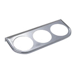 AutoMeter Triple Gauge Mounting Panel Bracket Under Dash Mount Holder Sliver - Aladdin Shoppers