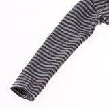 BJD Handmade Doll Striped Long Sleeve Top Suspender Trouser and Shoulder Bag for 1/3 BJD Girl Dolls Clothes Accessories - Aladdin Shoppers